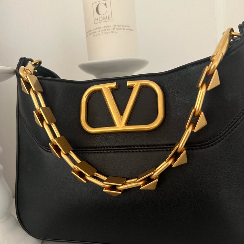 Valentino gold studded bag